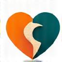 Icona a forma di cuore con un globo terrestre al centro, simbolo di etica e pratiche eque